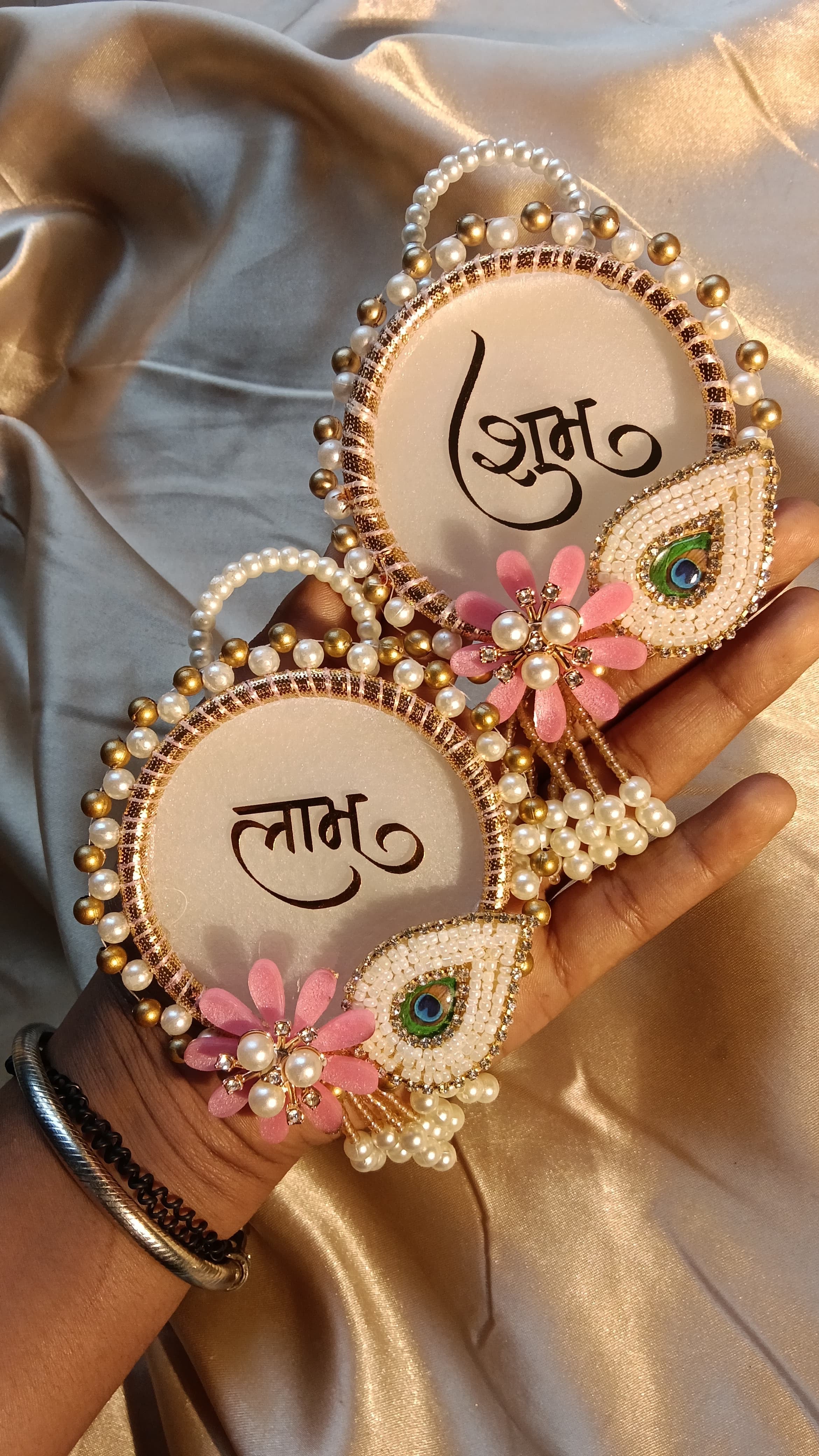 Pearl ring shubh labh