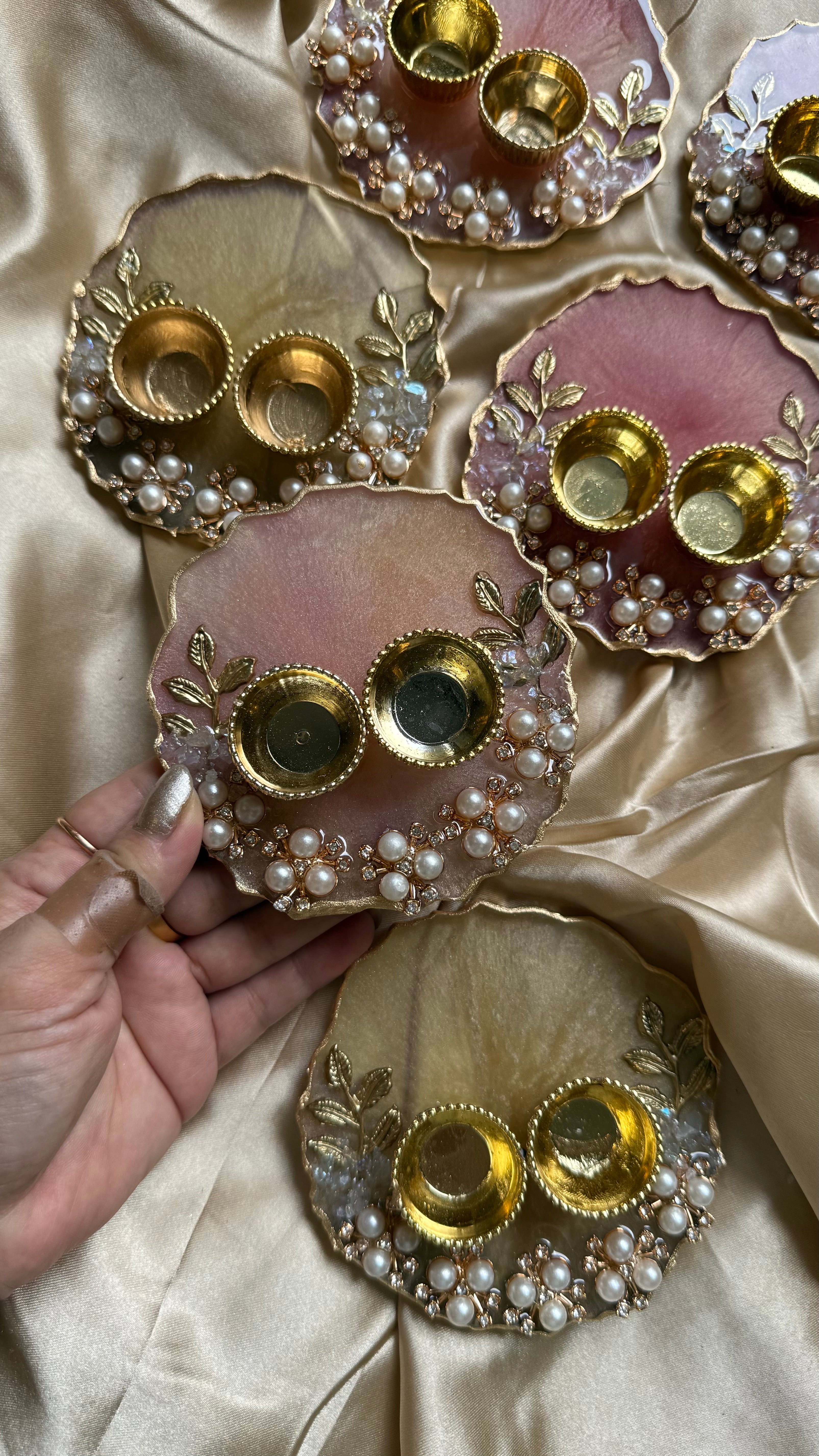 4 inches roli thali