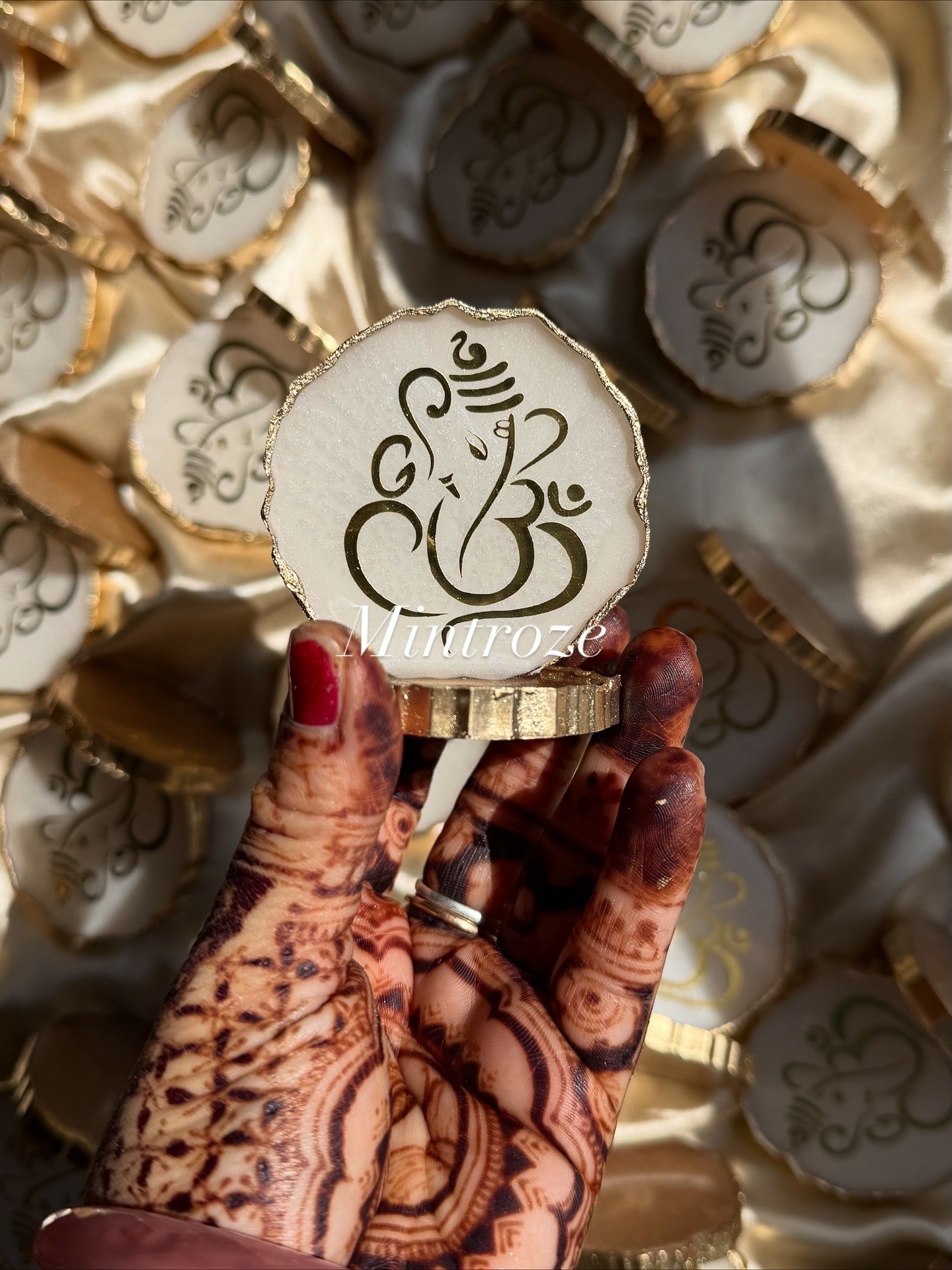 Mini ganpati standee
