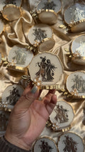 Radha krishna standee 7cm