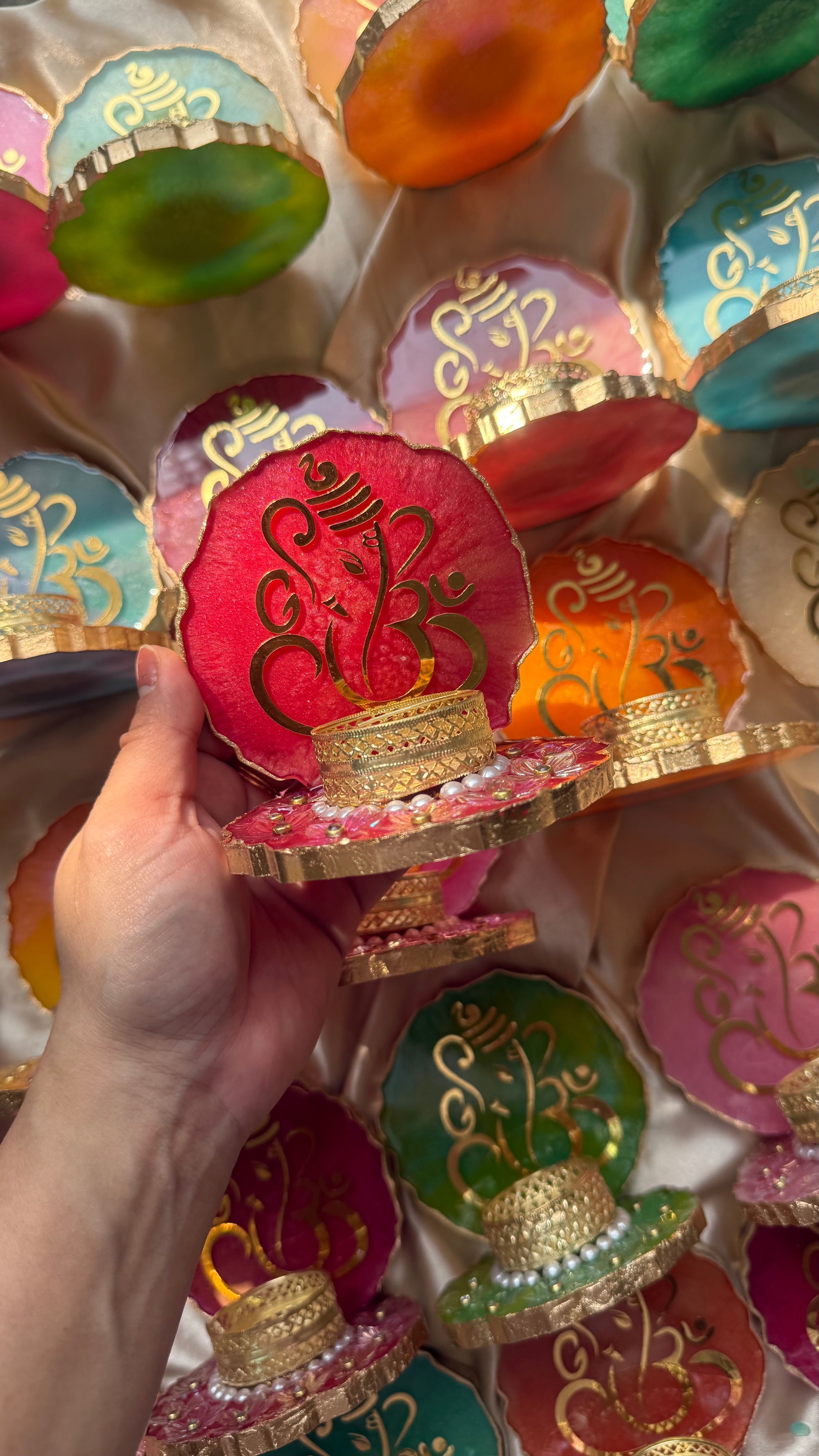 Ganesha candle stand