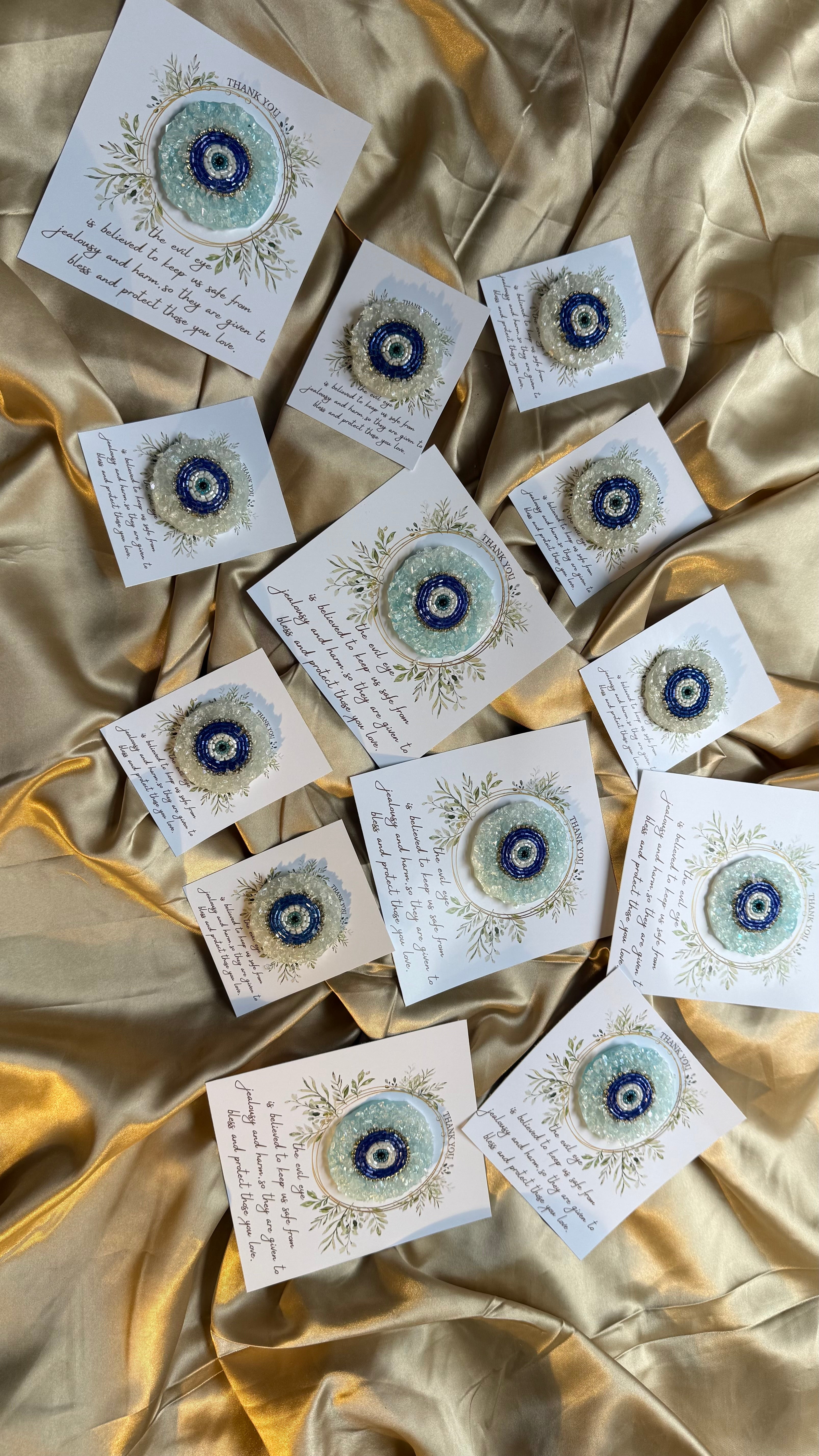 Smaller evil eye magnets