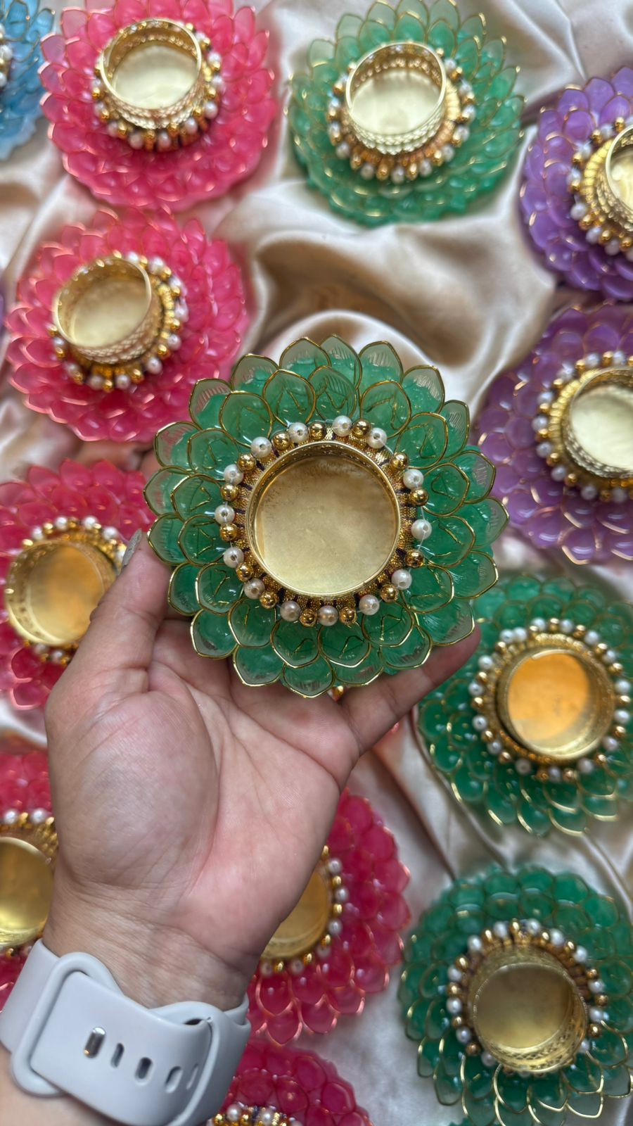 Lotus Candle Holder
